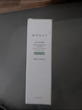 MONAT Be Purified Charcoal Mask for Women - White